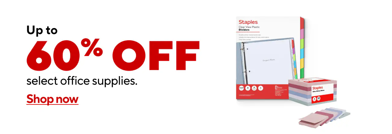 End of Year Savings with up to 60% off Office Supplies