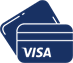 Visa Credit Cards Icon Blue (Small) Visa Credit Cards Icon