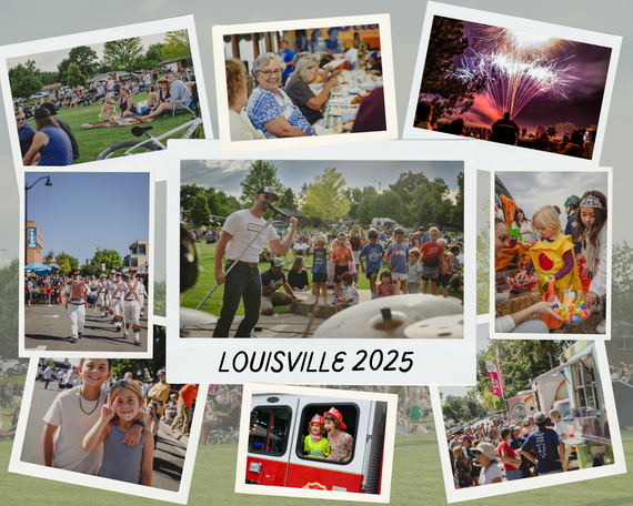 Scrapbook collage of 2025 event photos