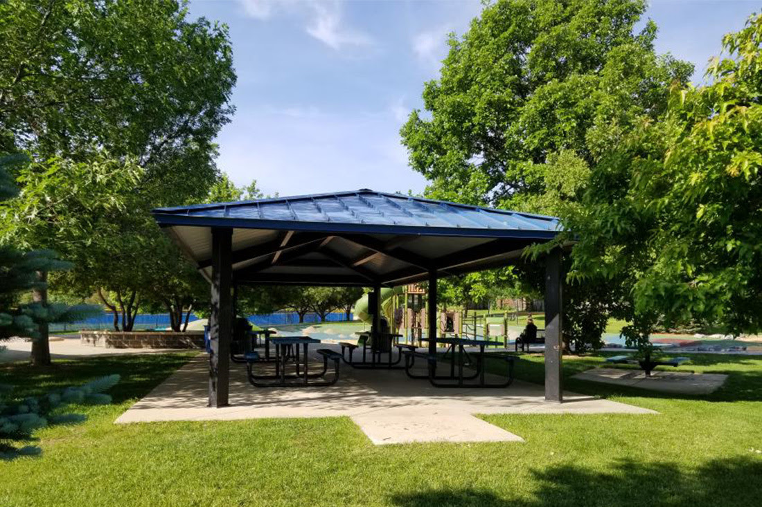 park shelter available for a rental