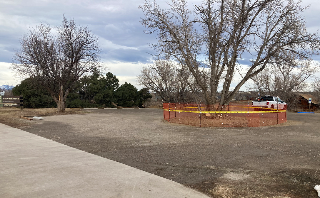 Daughenbaugh Parking lot 