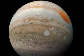 Close up of Jupiter