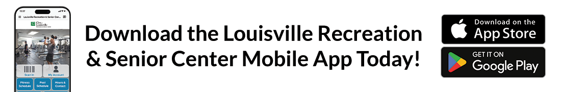 Download the Recreation & Senior Center Mobile App Button