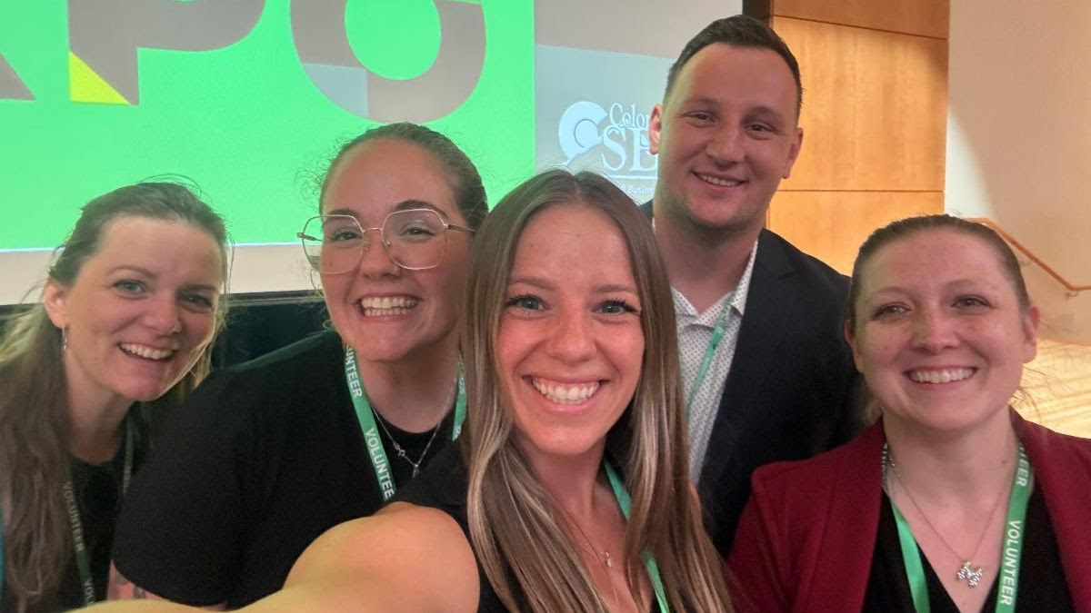 SBDC team taking a selfie at the Contract Opportunities Expo