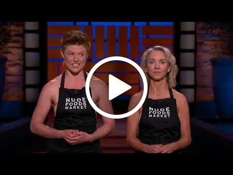 Video of Nude Foods Market on Shark Tank.