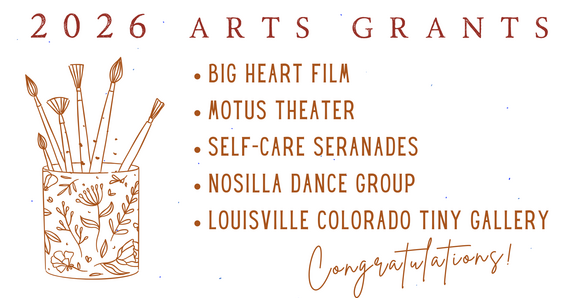 Stylized list of grant recipients