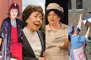 Four Legendary Ladies performers in costume