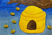 Bee City Art contest art 