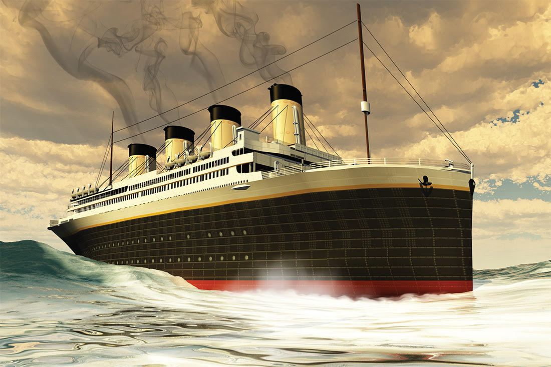 photo of a large ship 