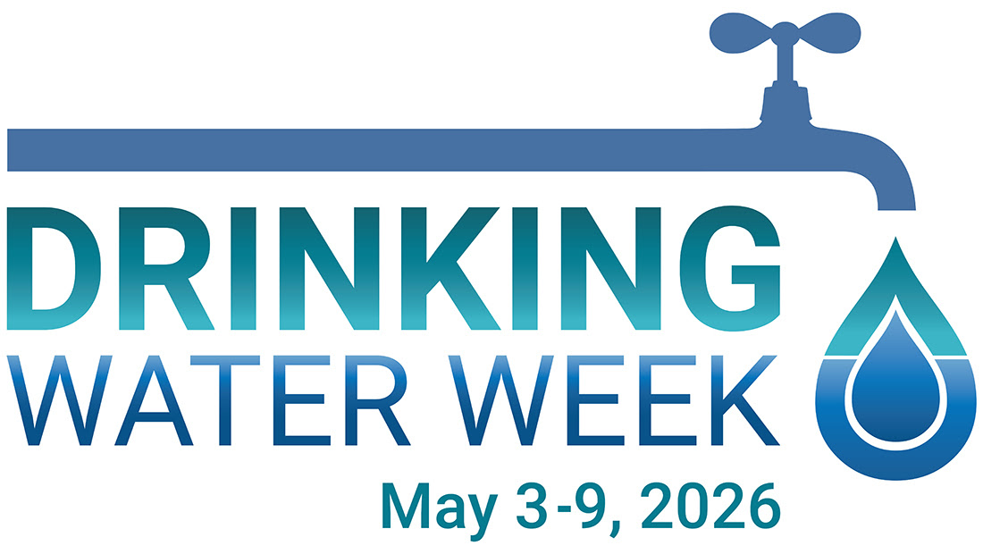 Drinking Water Week logo for 2026