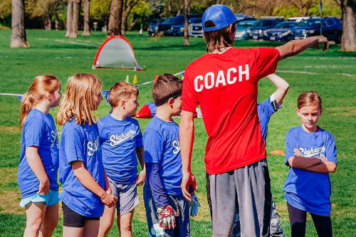 kids at a skyhawks sport camp