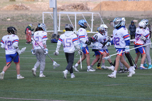 kids at a Lacrosse Camp
