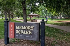 Memory Square Sign and Park