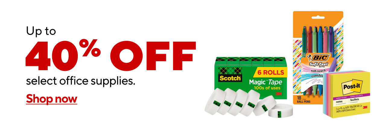 40th Anniversary Sale – Up to 40% off Office Supplies