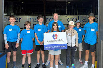 VOLoCity volunteers at A Precious Child