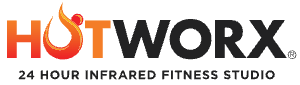 Hotworx 24 hour infrared fitness studio logo 