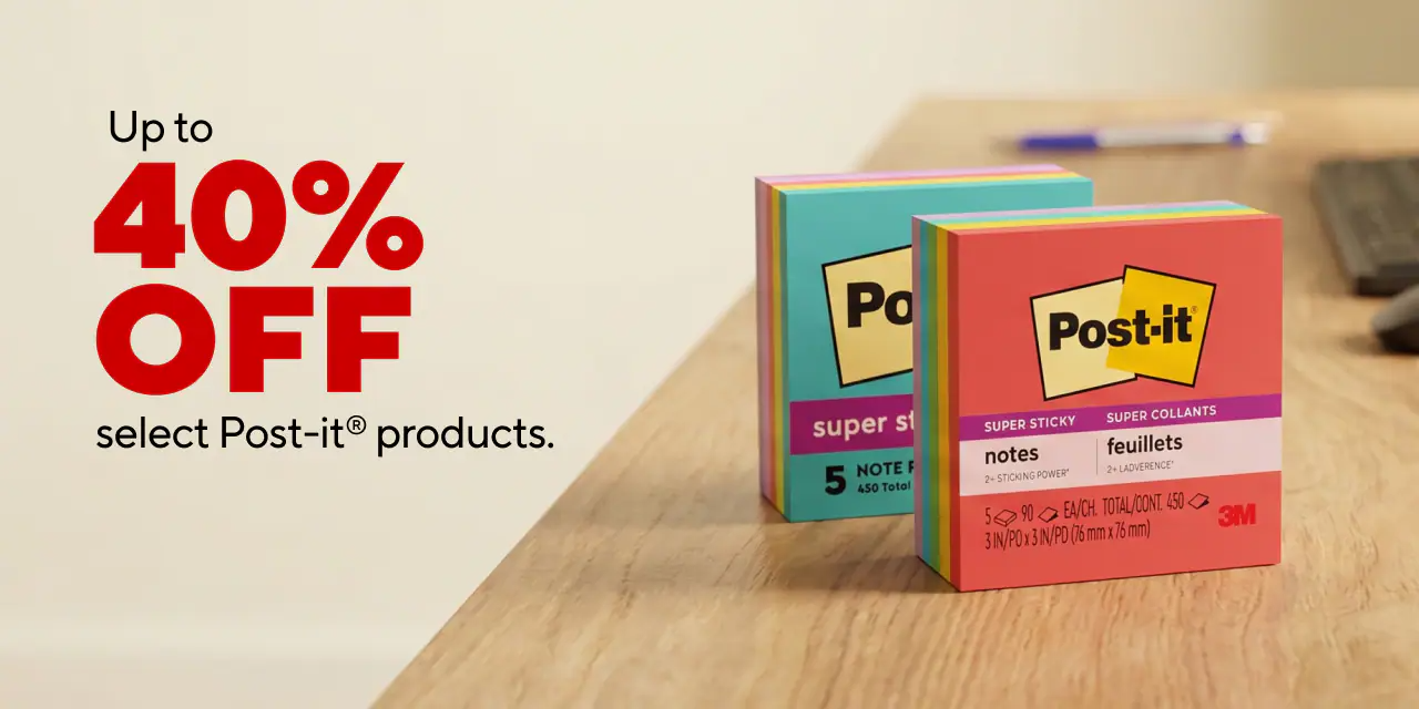 Select Post-Its up to 40% off