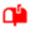 Mailbox with solid fill