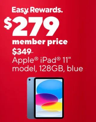 easy DEAL DAYS $38.99 Hammermill Copy Plus paper, 10-ream case 50% back in points on all printers and ink and toner in the same transaction 50% back in points on all Logitech products $279 Apple iPad 11
