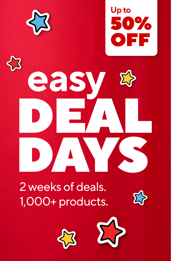 easy DEAL DAYS $38.99 Hammermill Copy Plus paper, 10-ream case 50% back in points on all printers and ink and toner in the same transaction 50% back in points on all Logitech products $279 Apple iPad 11