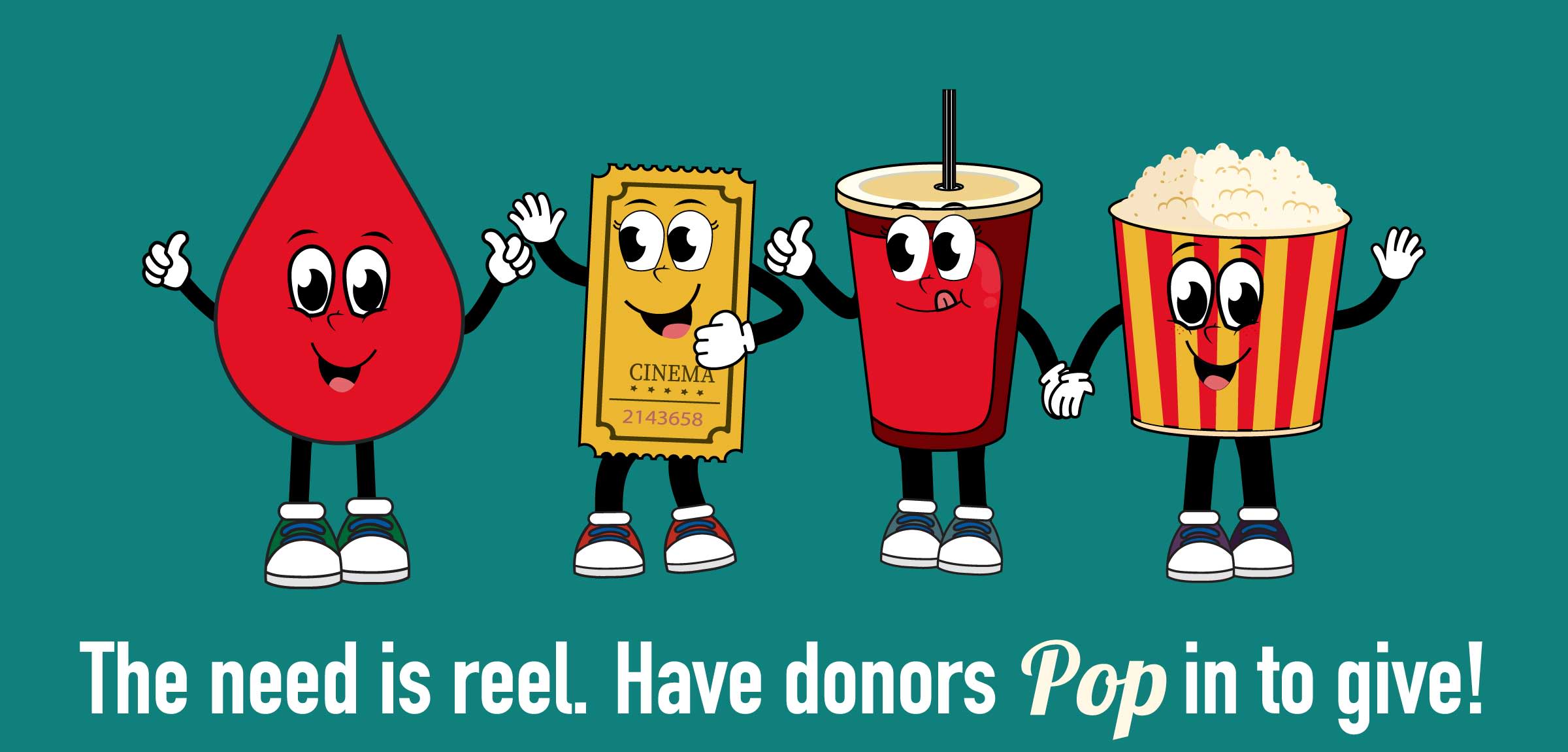 The Need is Reel. Have Donors Pop In to Give!