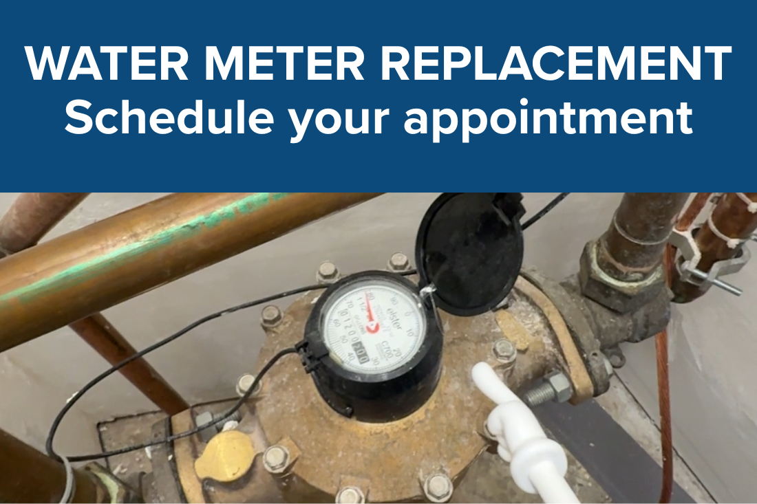 Schedule your water meter replacement