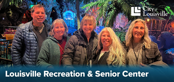 Header photo for senior E-news- Seniors at Casa Bonita 