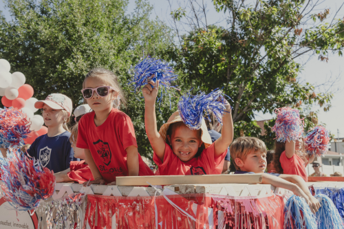 Kids at Labor Day