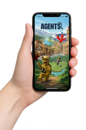 hand holding phone