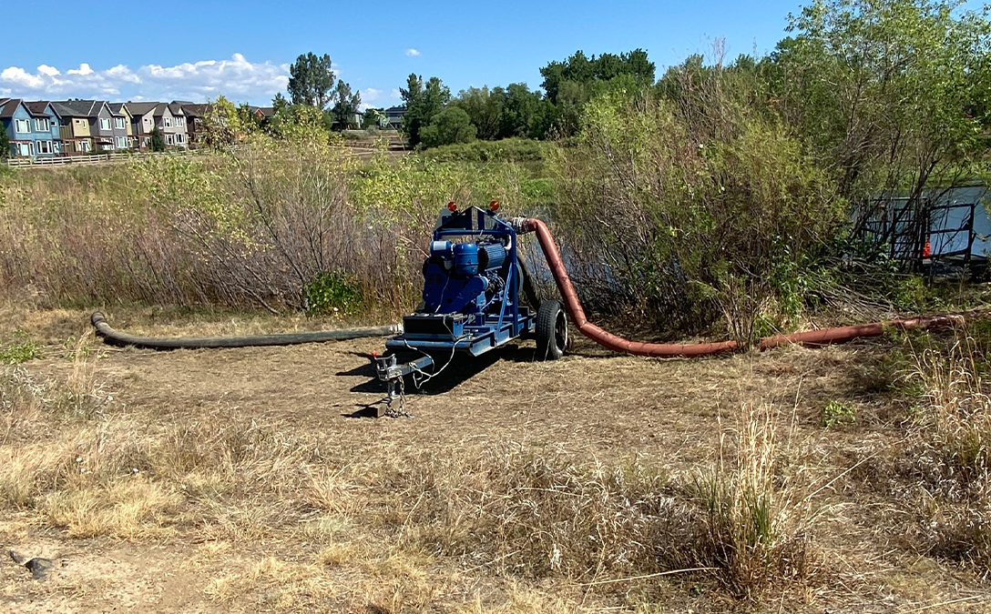 Hecla Lake Water Pump