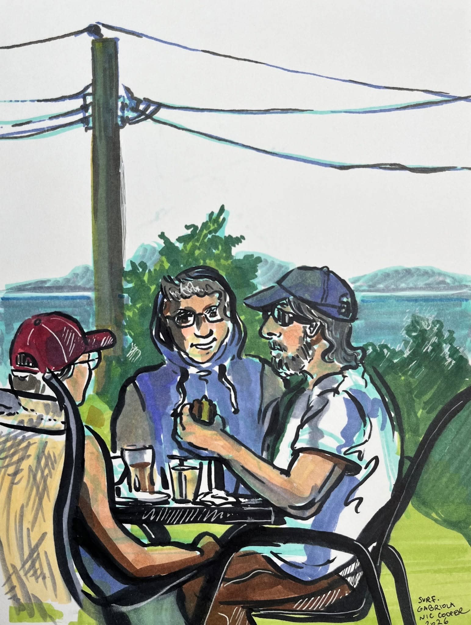 May be an illustration of one or more people and text