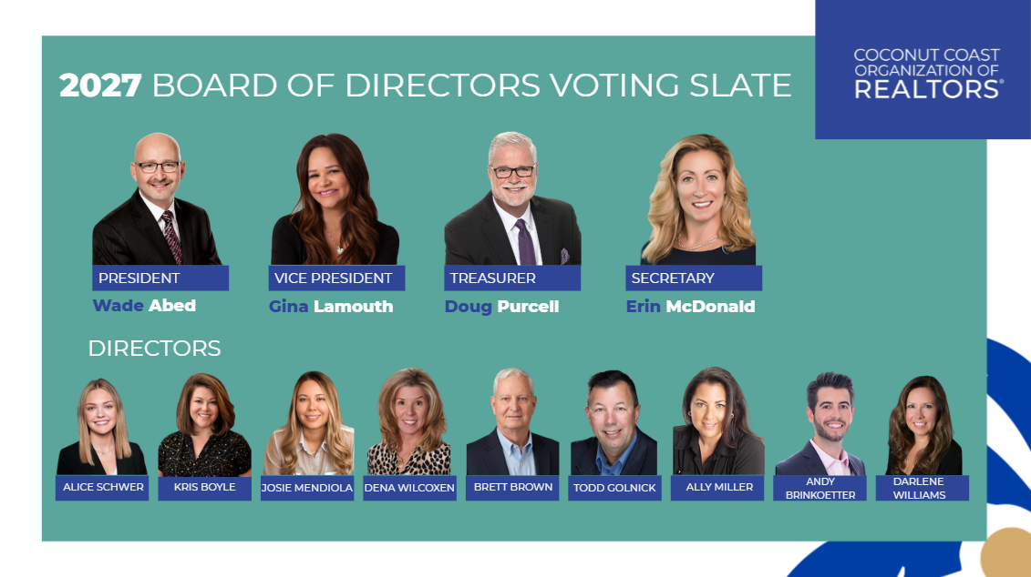 2027 CCOR Board of Directors voting slate