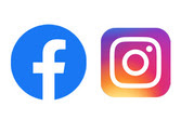 Facebook and Instagram Logos 