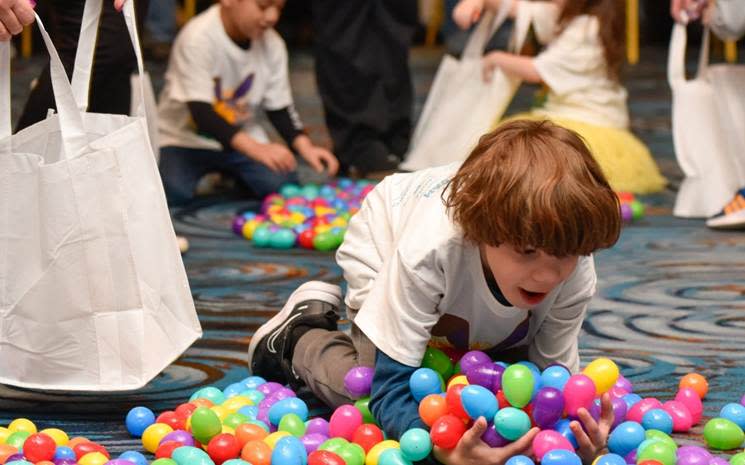 Brighter Journeys holds a special needs egg hunt each spring at Mohegan Pennsylvania. SUBMITTED
