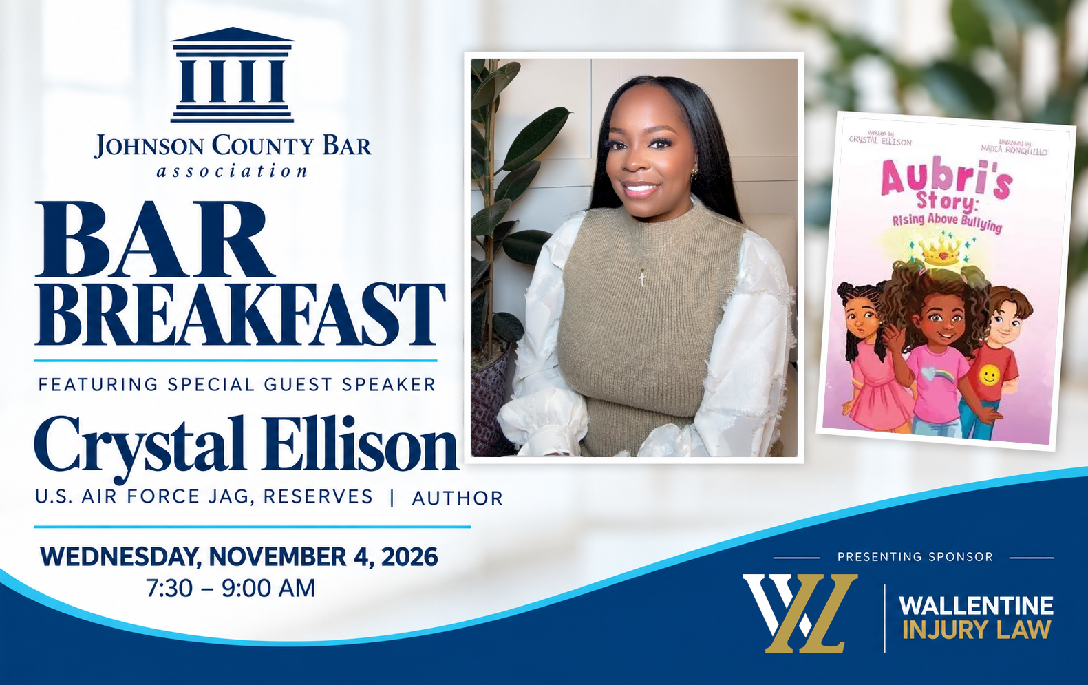 JoCo Bar Breakfast featuring Crystal Ellison
