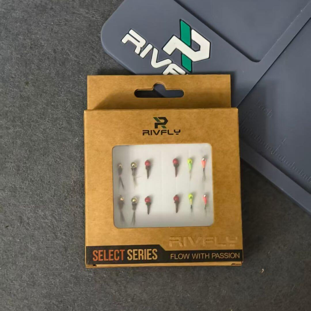 Rivfly Select Series Euro Nymph Pro Kit in its retail packaging