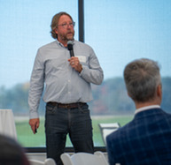 Paul Sachs speaking at the Vision Summit