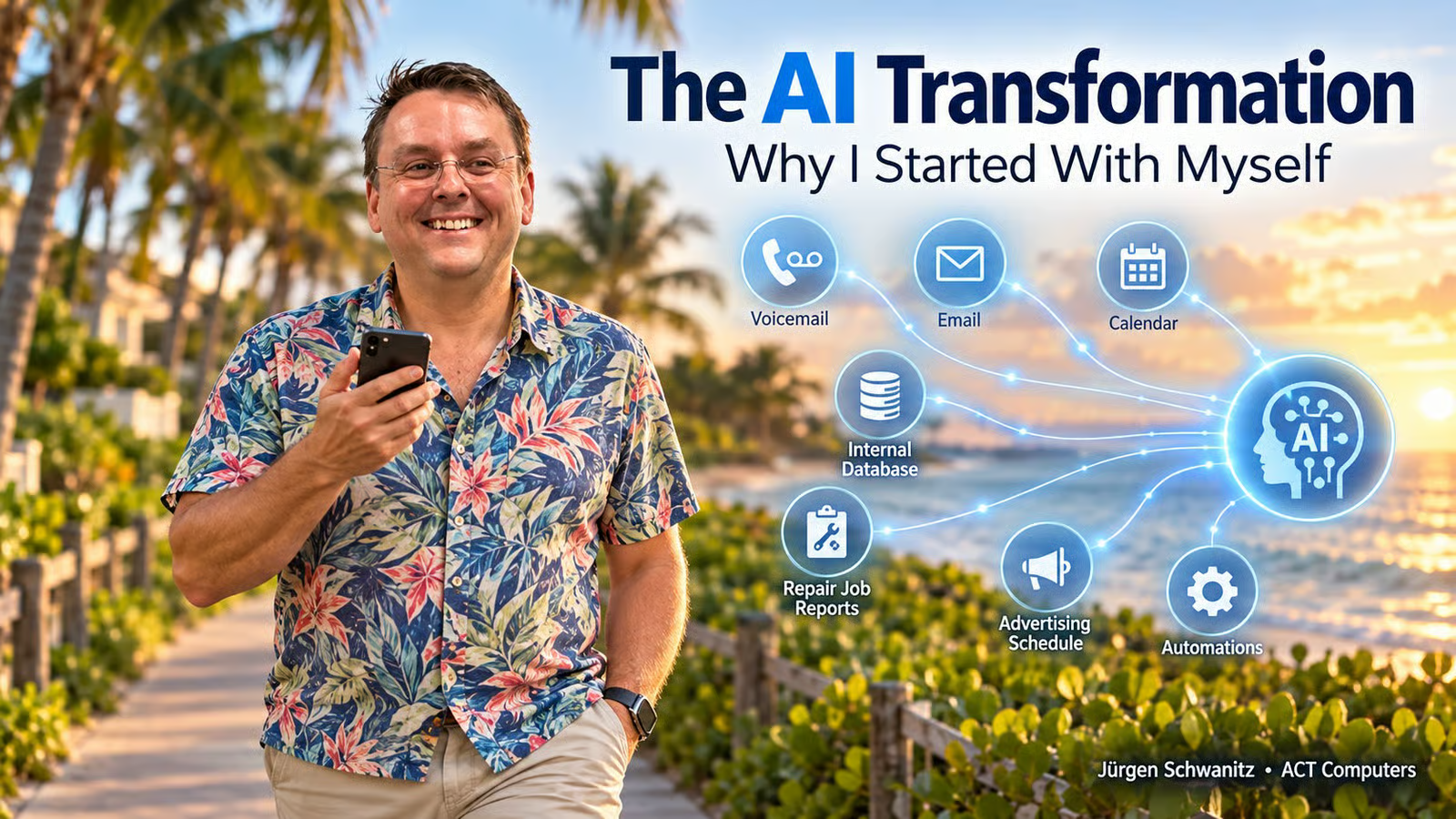 Jürgen Schwanitz: The AI Transformation — Why I Started With Myself