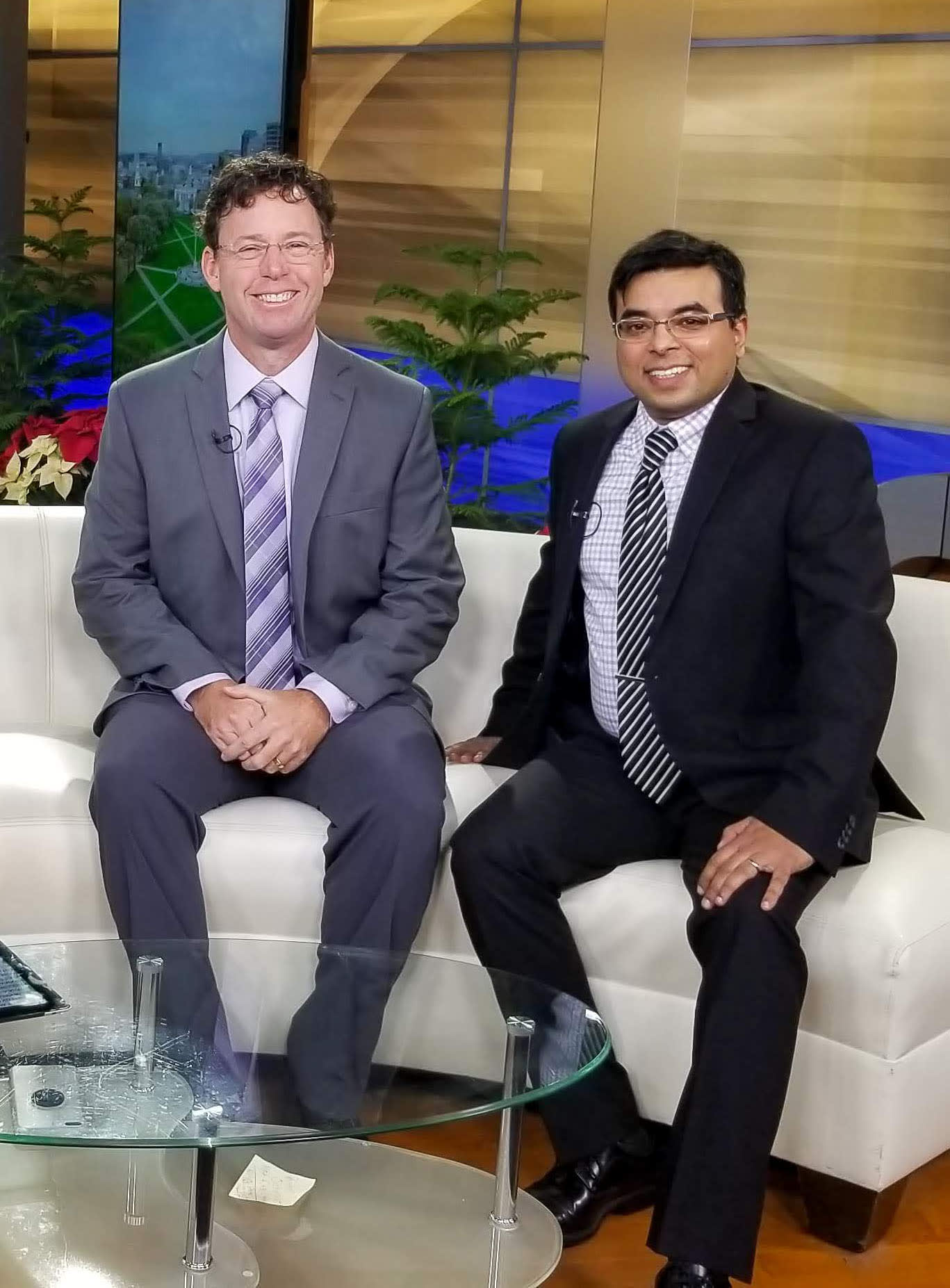 Dr. Aranow and Dr. Hussain on WTNH.