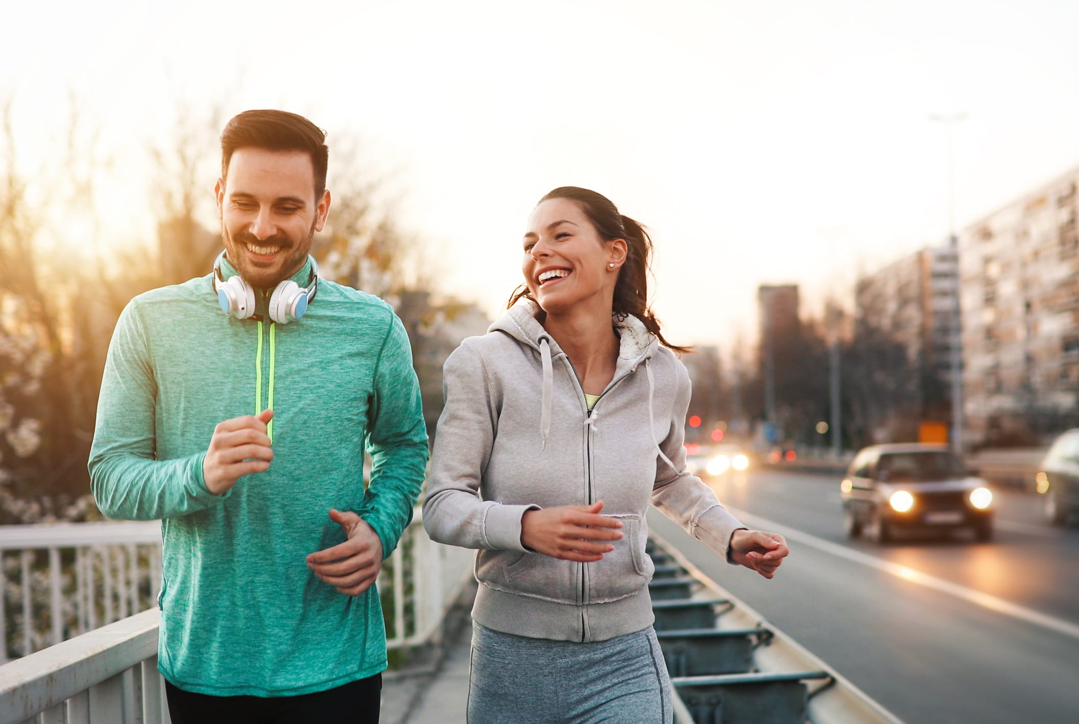 couple running for exercise