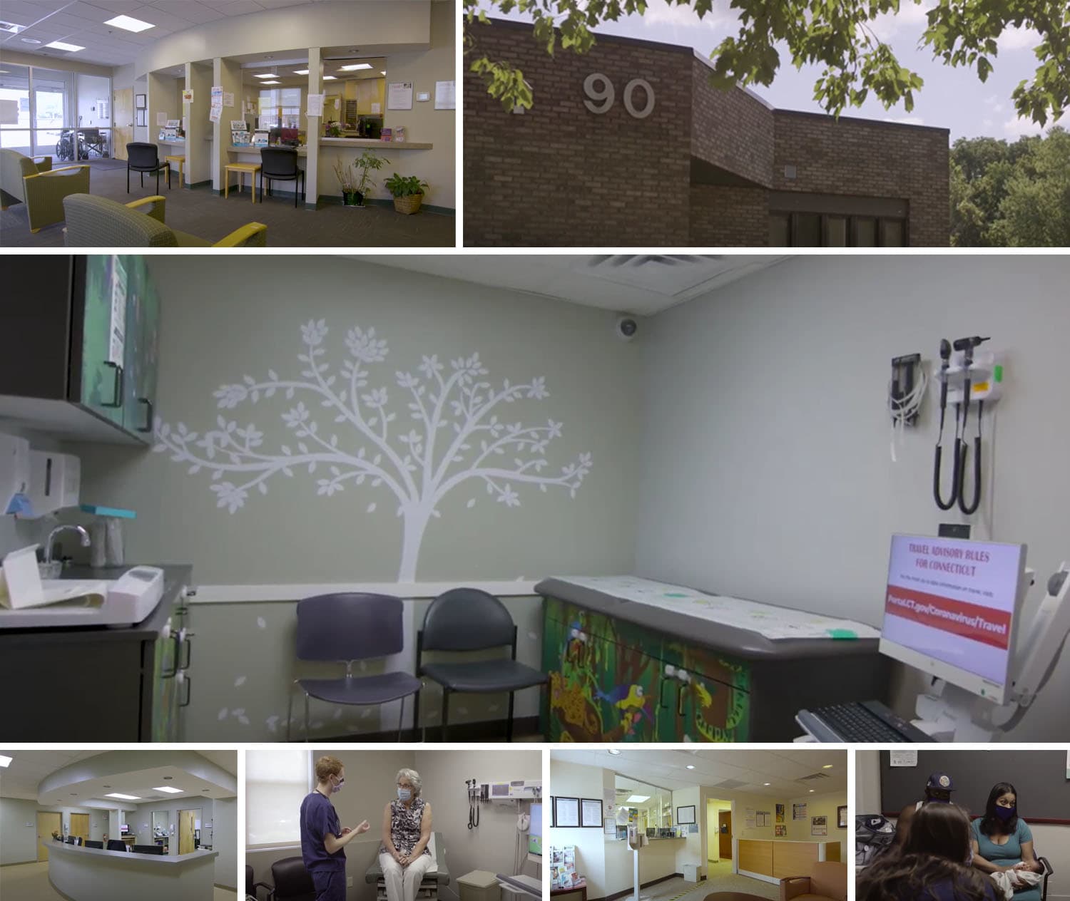 Images of Family Medicine offices.