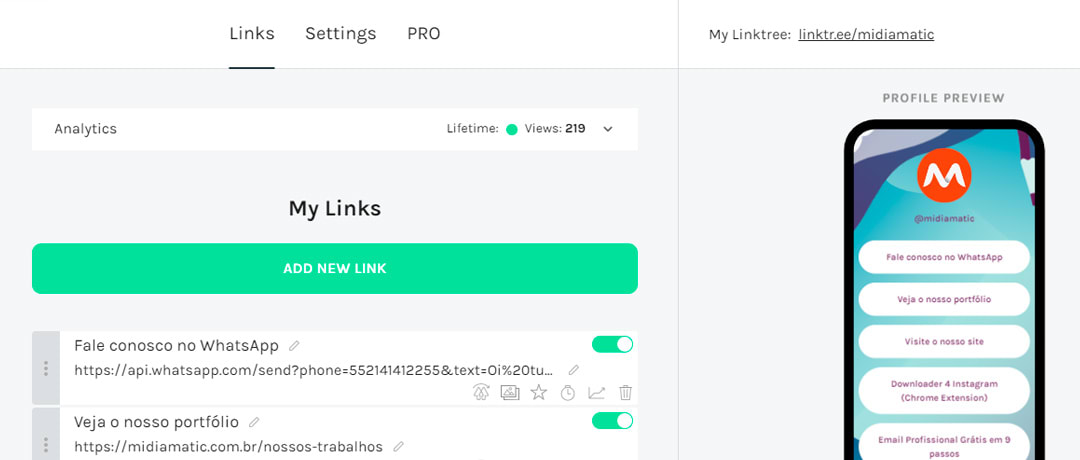 Como adicionar vários links na BIO do Instagram?