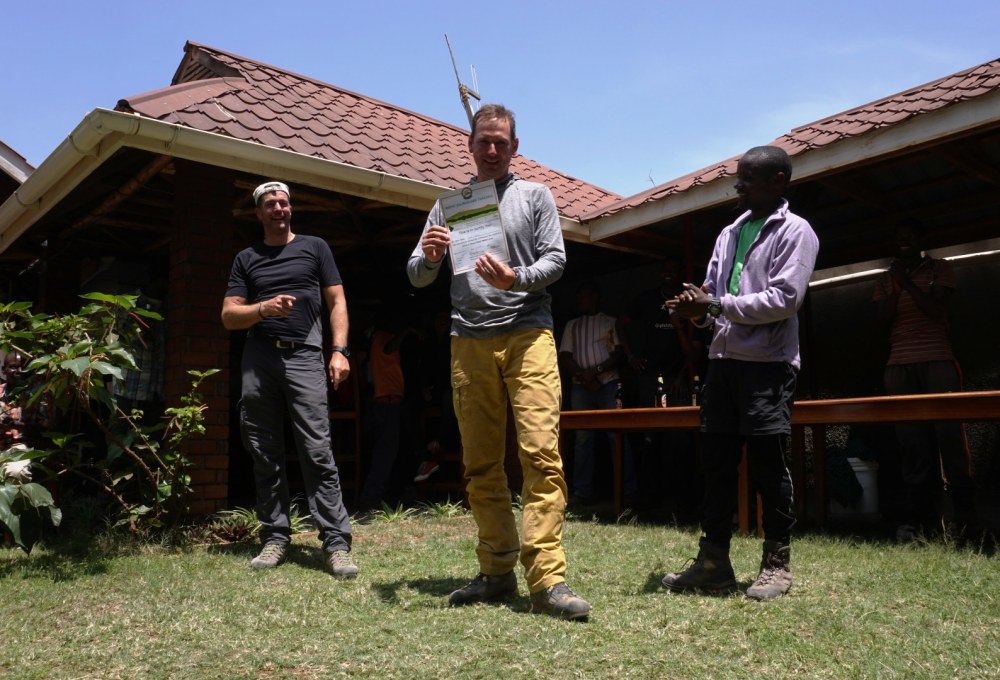 Mit Gipfelglück zurück in der Zivilisation