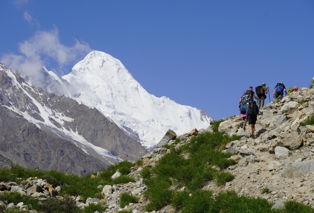 Wanderung zum Mazeno Base Camp (4.120 m)