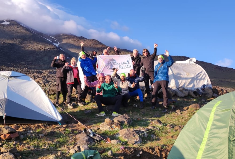 Aufstieg zum Camp 1 (3.200 m)