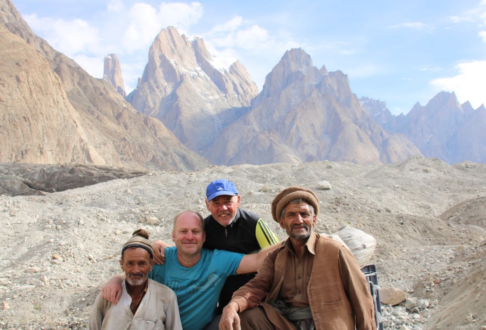 Auf den Baltoro-Gletscher zum Camp Khorburtse (3.810 m)