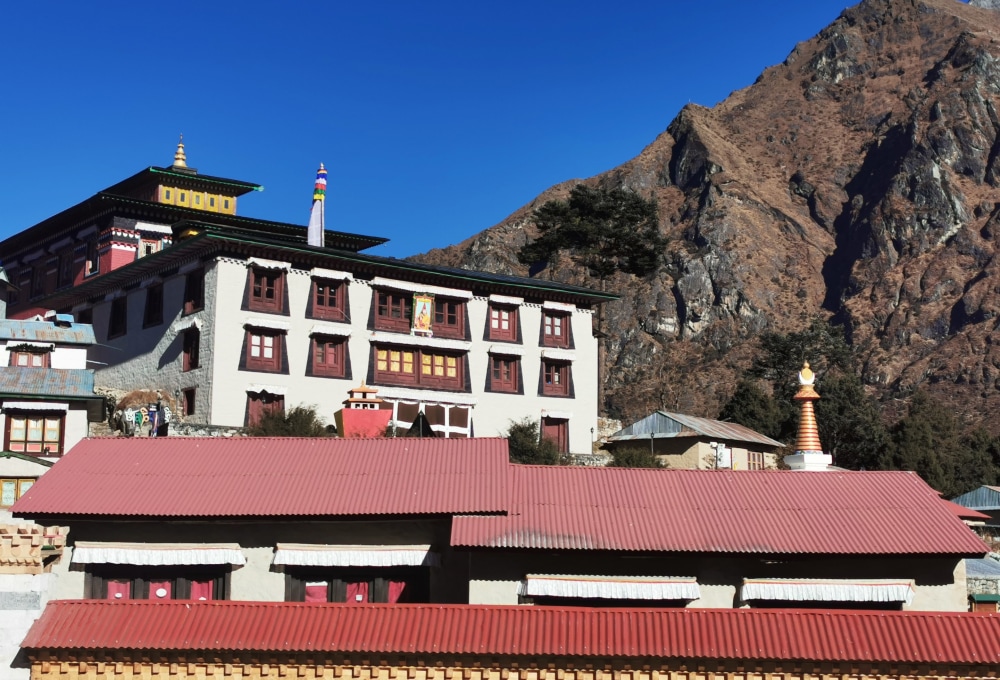Abstieg zum Tengboche-Kloster (3.860 m)