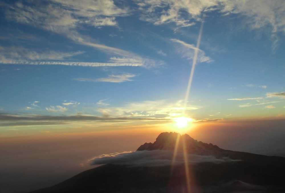 Aufstieg zum Kibo Hut, 4.700 m