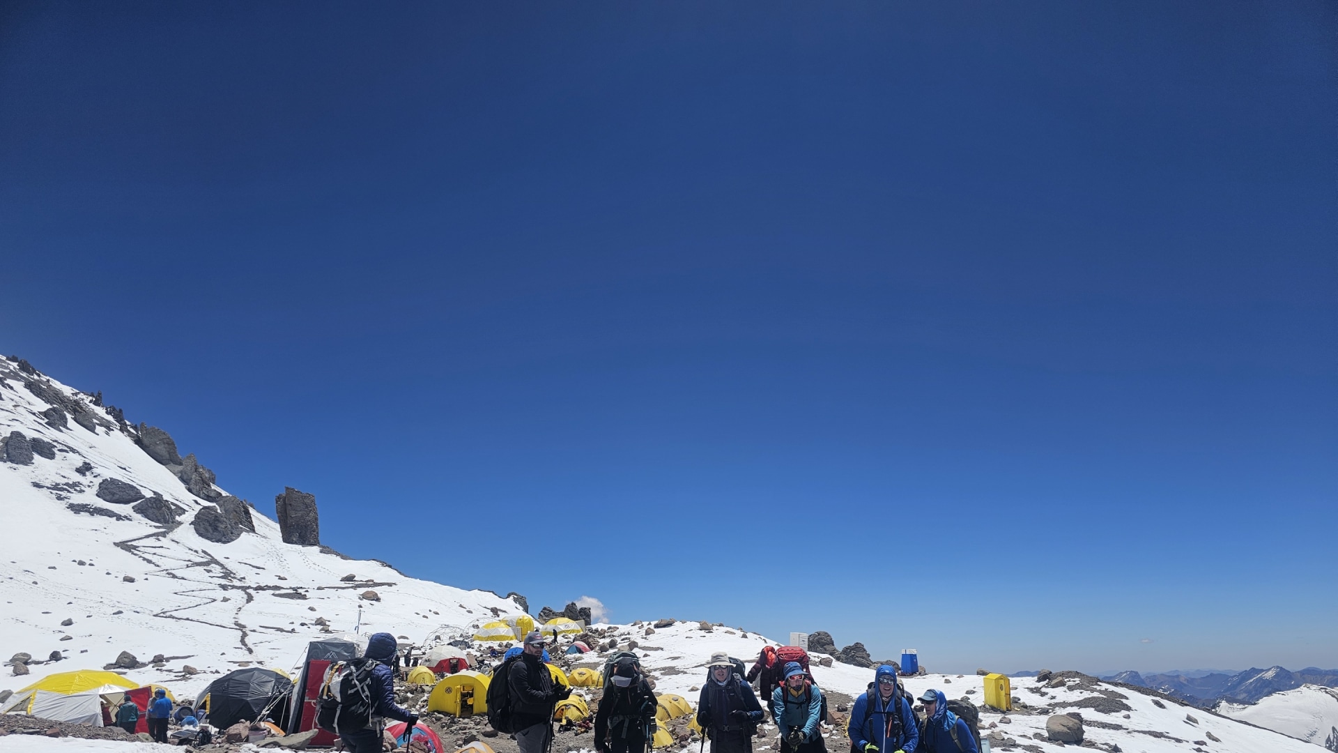 Aconcagua Besteigung per Überschreitung auf der 360°-Route