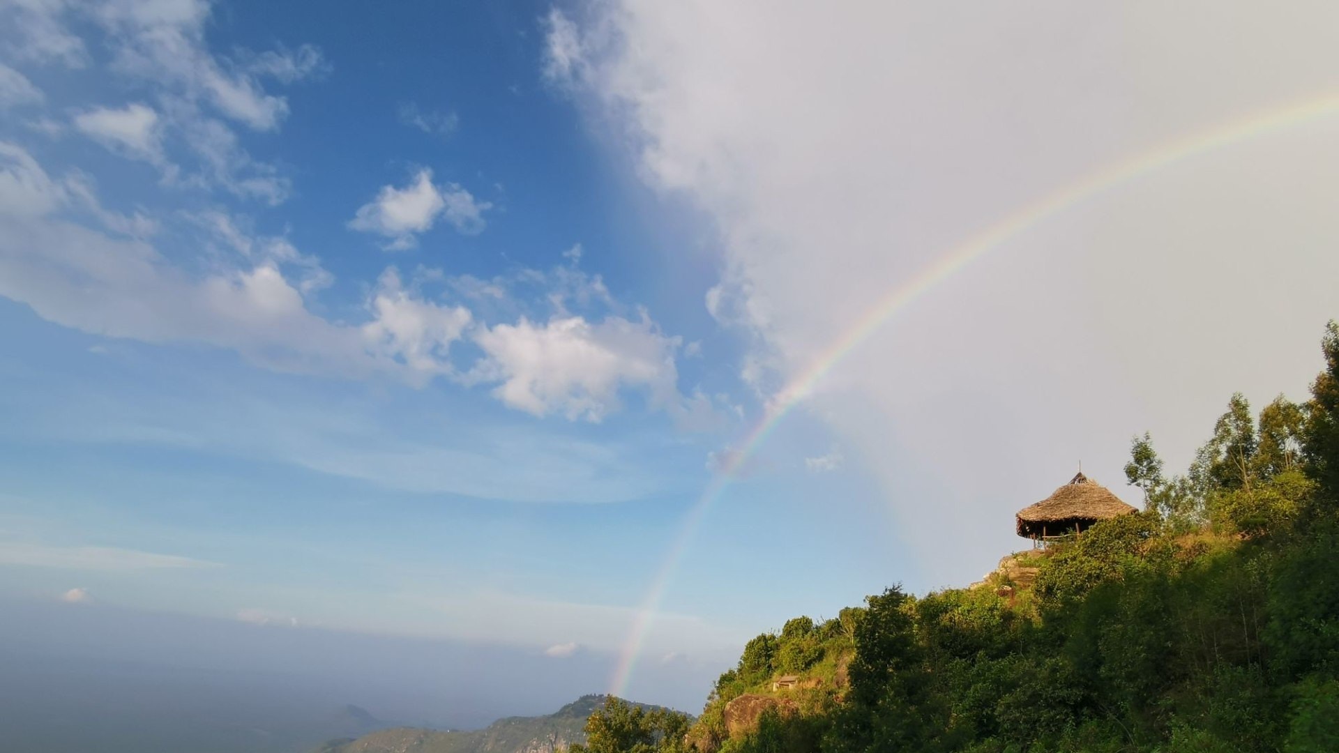 Regenbogen in Usambara